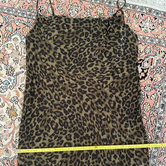 ZARA cheetah print cowl neck maxi dress. - Picture 6 of 6